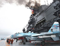 [ẢNH] Đô đốc Kuznetsov sau nâng cấp vẫn khó thoát cảnh phun khói mù mịt