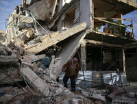 Cảnh điêu tàn xót xa ở Đông Ghouta vì chiến tranh tàn phá (2)