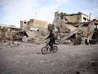 Cảnh điêu tàn xót xa ở Đông Ghouta vì chiến tranh tàn phá (2)