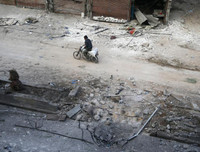 Cảnh điêu tàn xót xa ở Đông Ghouta vì chiến tranh tàn phá (2)