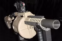 [ẢNH] Siêu súng phóng lựu Trung Quốc sao chép từ nguyên mẫu của Nam Phi