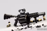 [ẢNH] Siêu súng phóng lựu Trung Quốc sao chép từ nguyên mẫu của Nam Phi