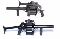 [ẢNH] Siêu súng phóng lựu Trung Quốc sao chép từ nguyên mẫu của Nam Phi