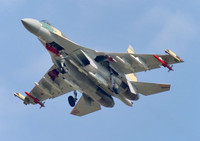 [ẢNH] ‘Quái thú’ Su-35S Nga chặn đứng tiêm kích F-35I Israel trên không phận Syria