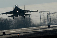 [ẢNH] ‘Quái thú’ Su-35S Nga chặn đứng tiêm kích F-35I Israel trên không phận Syria