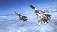 [ẢNH] ‘Quái thú’ Su-35S Nga chặn đứng tiêm kích F-35I Israel trên không phận Syria
