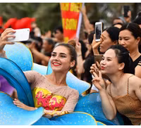 Người dân Thanh Hóa háo hức với Carnival đường phố lần đầu tiên