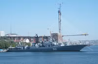 [ẢNH] Tàu chống ngầm cỡ lớn của Nga nhận tên lửa siêu thanh Zircon cực mạnh