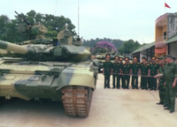 [ẢNH] Sức mạnh từ 'chiến tăng' T-90S Việt Nam vừa xuất hiện