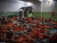 [ẢNH] Lo sợ tù nhân nổi loạn, lực lượng người Kurd tăng cường an ninh tại các nhà tù IS