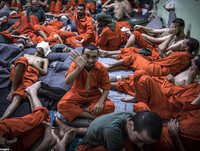 [ẢNH] Lo sợ tù nhân nổi loạn, lực lượng người Kurd tăng cường an ninh tại các nhà tù IS