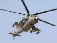 [ẢNH] Syria bất ngờ tung trực thăng vũ trang tấn công khu vực giáp biên giới Israel