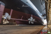 [ẢNH] Mỹ chuẩn bị hạ thủy siêu tàu sân bay hạt nhân lớp Ford thứ hai