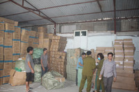 Cận cảnh số hàng hóa 