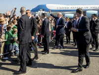 Chùm ảnh Nhật Bản nhiệt liệt chào đón Tổng thống Mỹ Donald Trump