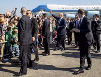 Chùm ảnh Nhật Bản nhiệt liệt chào đón Tổng thống Mỹ Donald Trump