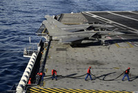 [ẢNH] Tàu sân bay hạt nhân tới Syria, Mỹ ra đi, Pháp thay thế, Nga vẫn lưng chừng một nỗi lo?