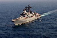 [ẢNH] Tàu chống ngầm cỡ lớn của Nga nhận tên lửa siêu thanh Zircon cực mạnh