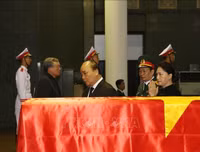 [ẢNH] Lễ Quốc tang nguyên Chủ tịch nước, Đại tướng Lê Đức Anh