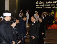 [ẢNH] Lễ Quốc tang nguyên Chủ tịch nước, Đại tướng Lê Đức Anh