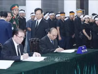 [ẢNH] Lễ Quốc tang nguyên Chủ tịch nước, Đại tướng Lê Đức Anh