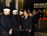 [ẢNH] Lễ Quốc tang nguyên Chủ tịch nước, Đại tướng Lê Đức Anh