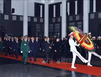 [ẢNH] Lễ Quốc tang nguyên Chủ tịch nước, Đại tướng Lê Đức Anh