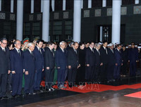 [ẢNH] Lễ Quốc tang nguyên Chủ tịch nước, Đại tướng Lê Đức Anh