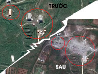 [ẢNH] Sự thực con số tên lửa trúng mục tiêu tại Syria khác xa với tuyên bố của cả Nga và Mỹ