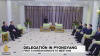Nhà lãnh đạo Triều Tiên Kim Jong-un dùng bữa tối với đoàn Hàn Quốc