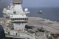 [ẢNH] Tàu sân bay Anh mang đầy F-35 chuẩn bị tới biển Đông