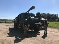 [ẢNH] Pháo tự hành cực mạnh của Ukraine, cạnh tranh trực tiếp với Nga