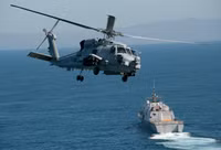 [ẢNH] Trực thăng săn ngầm đáng sợ MH-60R Sea Hawk của tàu sân bay Mỹ