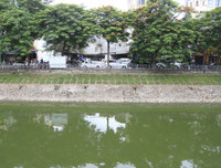 Trình diễn xử lý nước sông Tô Lịch bằng công nghệ Nano - Bioreactor