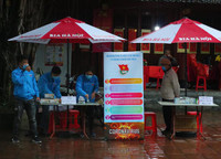 Tuổi trẻ Thủ đô phát 10.000 khẩu trang miễn phí giúp người dân phòng virus Corona