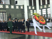 [ẢNH] Toàn cảnh lễ viếng Chủ tịch nước Trần Đại Quang