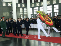 [ẢNH] Toàn cảnh lễ viếng Chủ tịch nước Trần Đại Quang