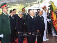 [ẢNH] Toàn cảnh lễ viếng Chủ tịch nước Trần Đại Quang