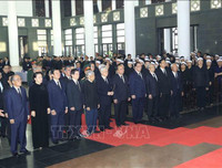 [ẢNH] Toàn cảnh lễ viếng Chủ tịch nước Trần Đại Quang