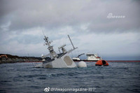 [ẢNH] Tai nạn khiến khu trục hạm Aegis Na Uy chìm do bị gây nhiễu liên lạc?