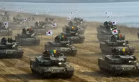[ẢNH] K2 Black Panther Hàn Quốc biểu diễn tính năng khiến xe tăng Nga phải 