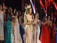 Huyền My trượt Top 5, người đẹp Peru trở thành Hoa hậu Hòa bình Thế giới 2017