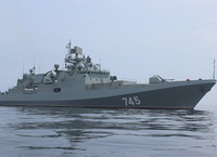 [ẢNH] Nga điều chiến hạm mang tên lửa Kalibr tới Biển Azov, Ukraine lo lắng ra mặt