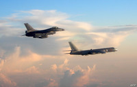 [ẢNH] Đài Loan vừa dùng chiến đấu cơ mua từ Mỹ xua đuổi máy bay Trung Quốc