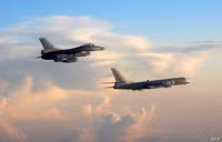 [ẢNH] Đài Loan vừa dùng chiến đấu cơ mua từ Mỹ xua đuổi máy bay Trung Quốc