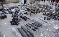 [ẢNH] Khủng bố tiếc nuối khi kho vũ khí lớn chôn giấu ngay trong thủ đô bị Syria thu giữ