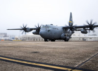 [ẢNH] Máy bay C-130H của Mỹ đâm vào tường ở Iraq