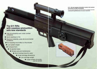 Kinh ngạc súng trường tấn công bắn đạn không vỏ của Đức