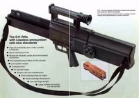 Kinh ngạc súng trường tấn công bắn đạn không vỏ của Đức