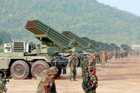 Bất ngờ trước tính năng đặc biệt của pháo phản lực RM-70 Campuchia